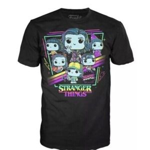 Funko POP! Limited Edition T Shirt Stranger Things Arcade Machine Sz XL Unisex